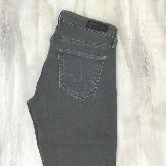 AG Adriano Goldschmied The Legging Ankle Super Skinny Grey Jean 24 - Picture 4 of 12